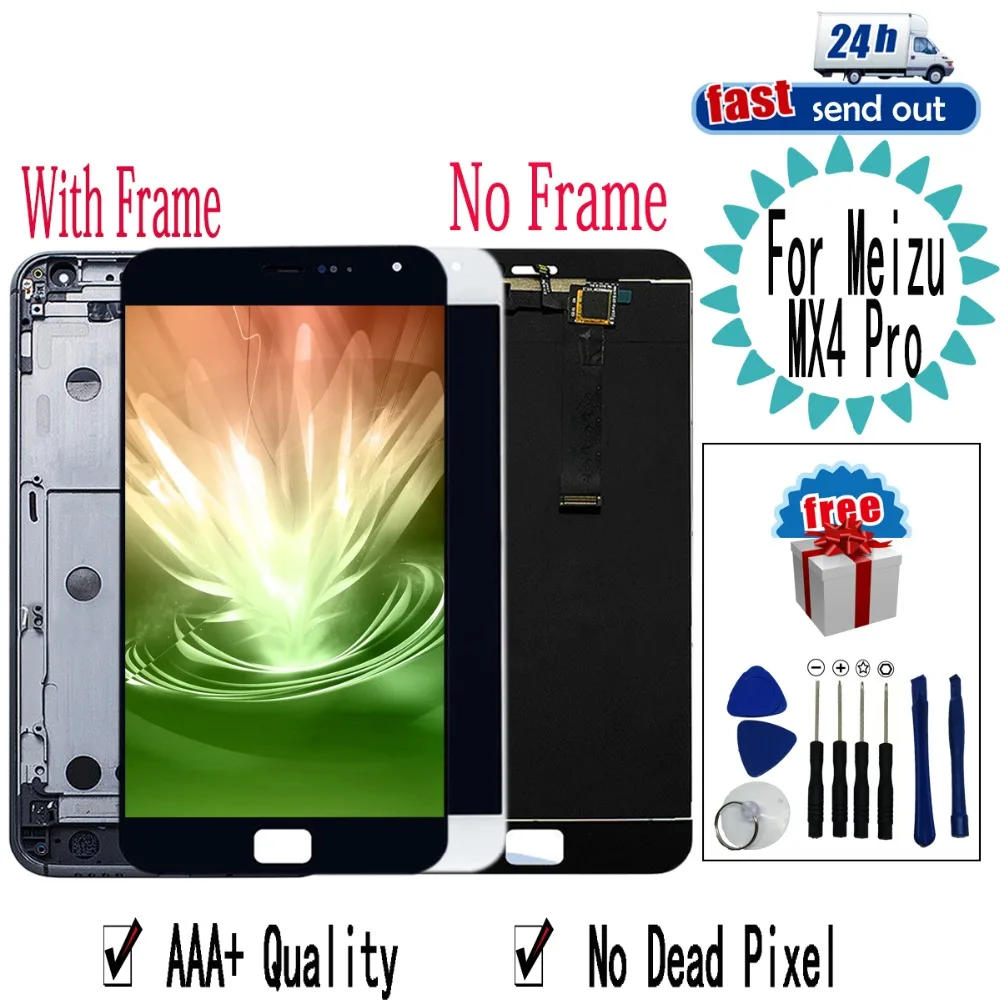 5 5 MX4 Pro LCD For MEIZU MX4 Pro LCD Display Touch Screen Digitizer Assembly Replacement
