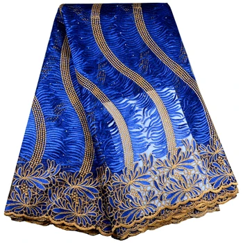 

2017 New Arrival African Cord Lace High Quality French Lace Fabric With Stones African Lace Fabric For Nigerian Wedding Dress