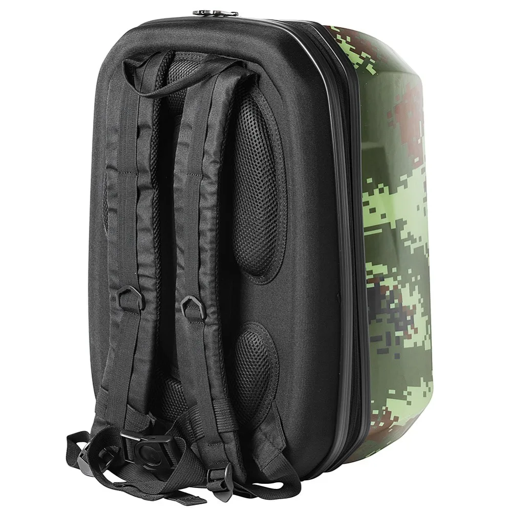 Camouflage Phantom 3 4 Hardshell Bag Backpack Shoulder Carry Case Also Suit For DJI FPV Drone Quadcopter