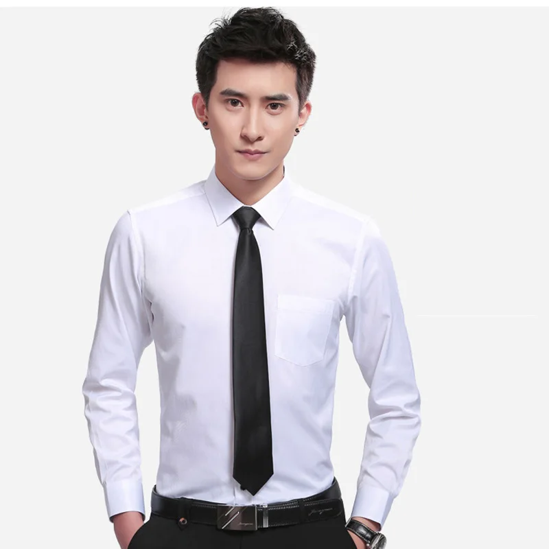 New Fashion font b Men b font font b Shirts b font casual Long Sleeve Slim