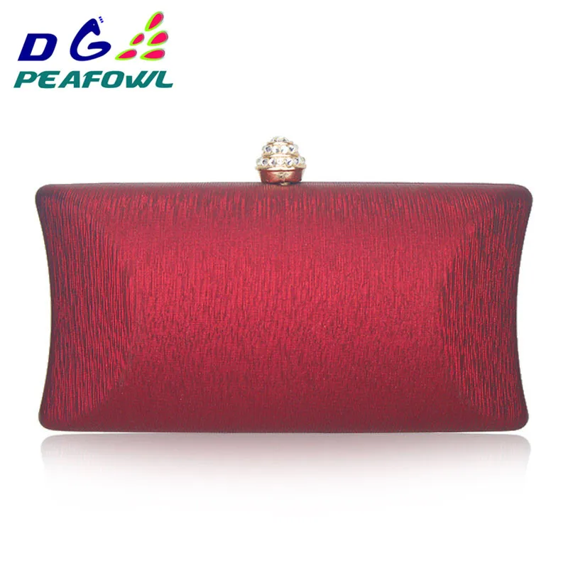 

Solid Smart Clear Women Travel Toiletry Bag Red/Blue/Silver Clutch Evening Pochette Wallet Chains For Lady Shoulder Hand Bags