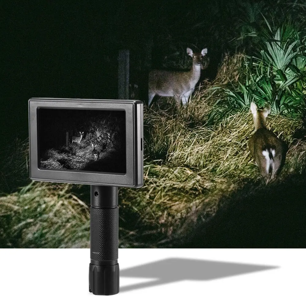 DIY ночного видения прицел охота ночного видения с экраном дисплея ручной инфракрасный взгляд ночного видения камера безопасности