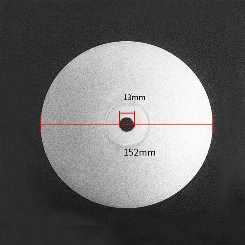 Круглая алмазная пластина наружный диаметр 152 мм точильный камень для кухонных ножей керамика нефрит янтарь 150#/240#/500#/1000#/2000#/3000