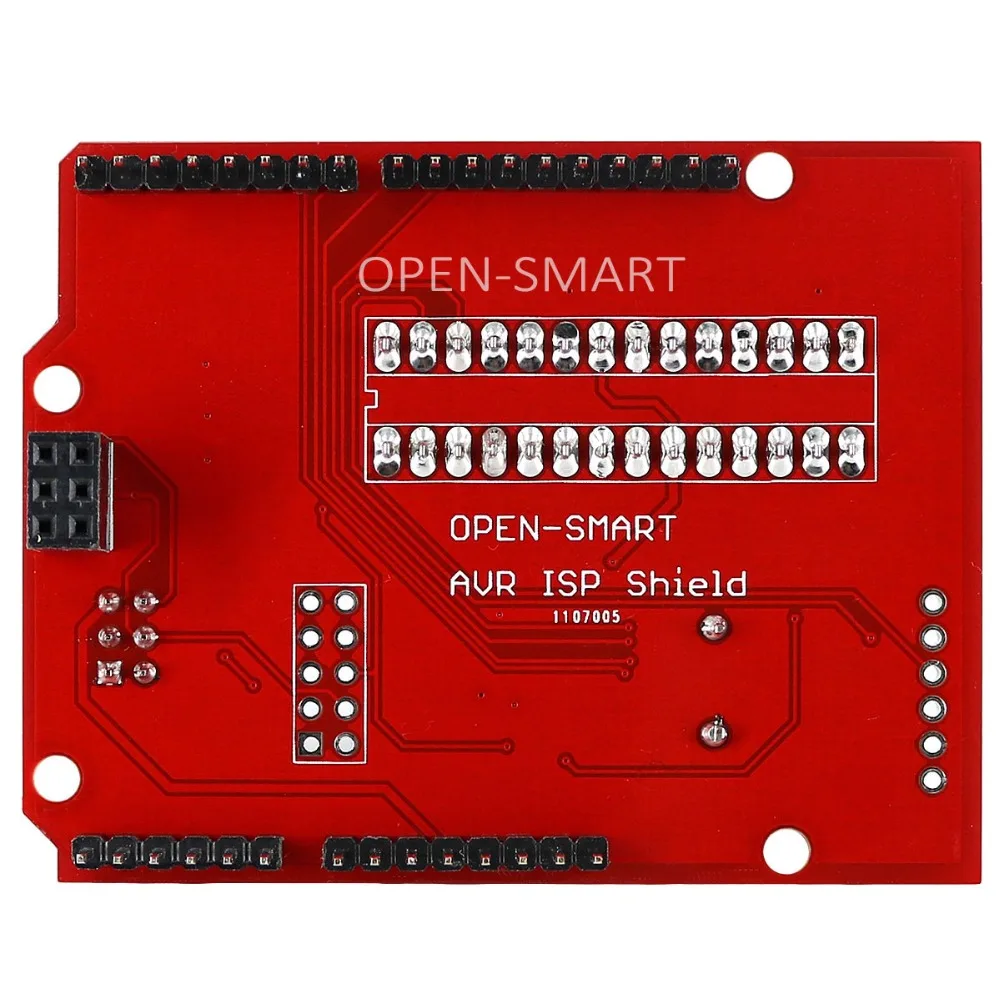 AVR ISP щит горящий загрузчик программист Atmega328P модуль загрузчика с зуммером и светодиодный индикатор для Arduino UNO R3