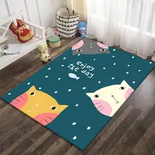 Kids Carpets Cute Rugs Living room Bedroom Kitchen Rugs Floor Mat Bedside Study Floor Door Boys Girls Kids Baby Climbing Mats
