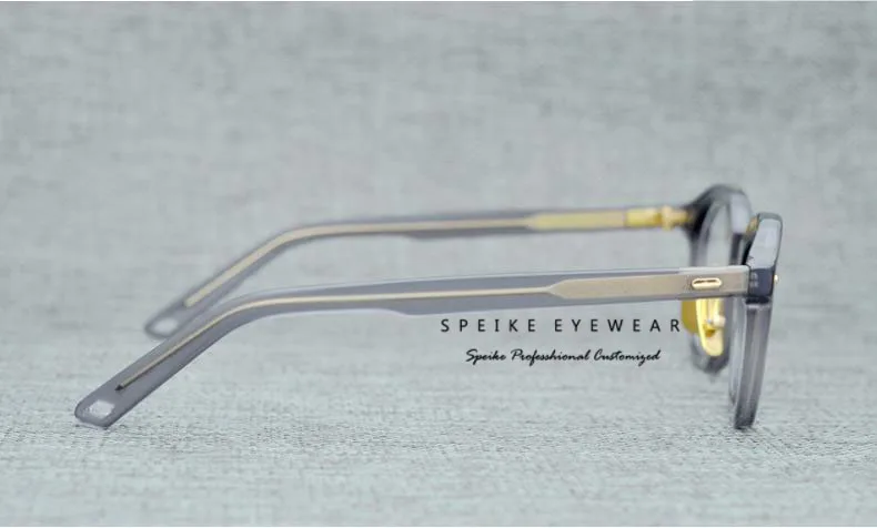 SPEIKO ацетатные ручной работы очки для чтения близорукости 1,74 анти-синие линзы BETSY 45 Ретро Маска круглые стильные винтажные очки