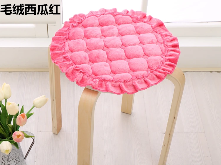 Фланелевые круглые подушки для обеденного стула, 5 размеров напольная подушка для сидения коврик, дешевые подушки для стула диван коврик, almofada decorativa
