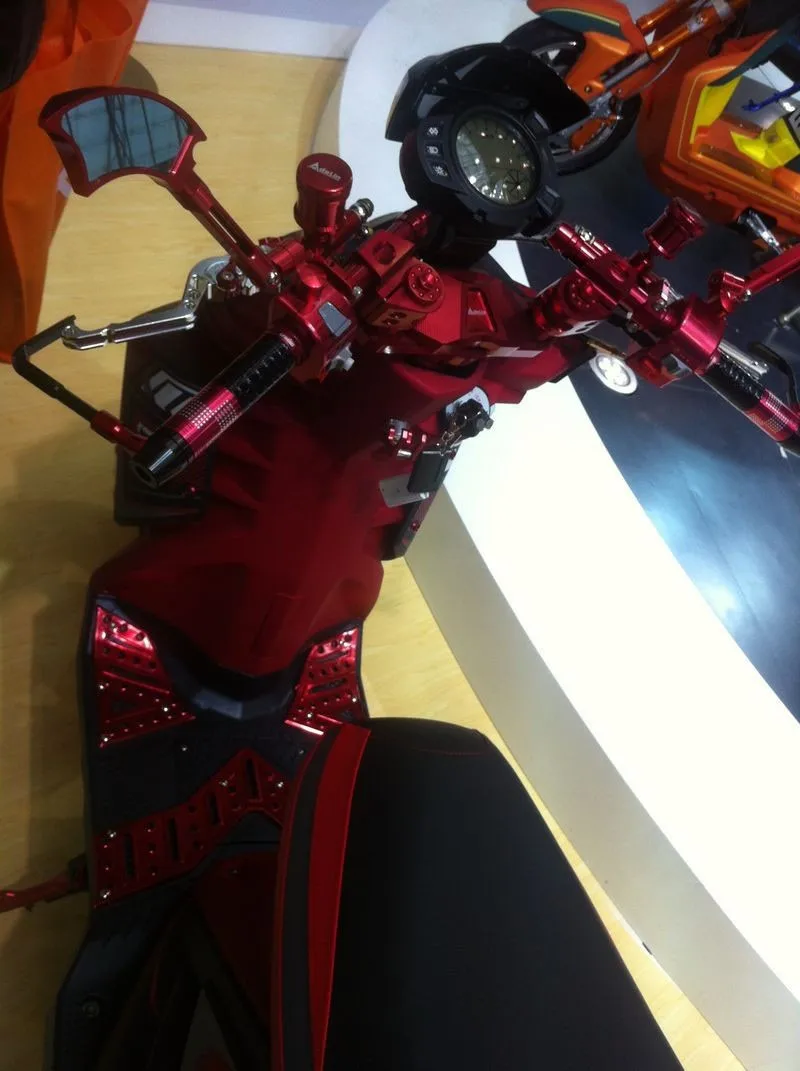 TKOSM мотоциклетные инструменты 10000 RMP ЖК Спидометр Тахометр для Yamaha Zuma BMK x125 YW125 Спидометр 7 цветов метр