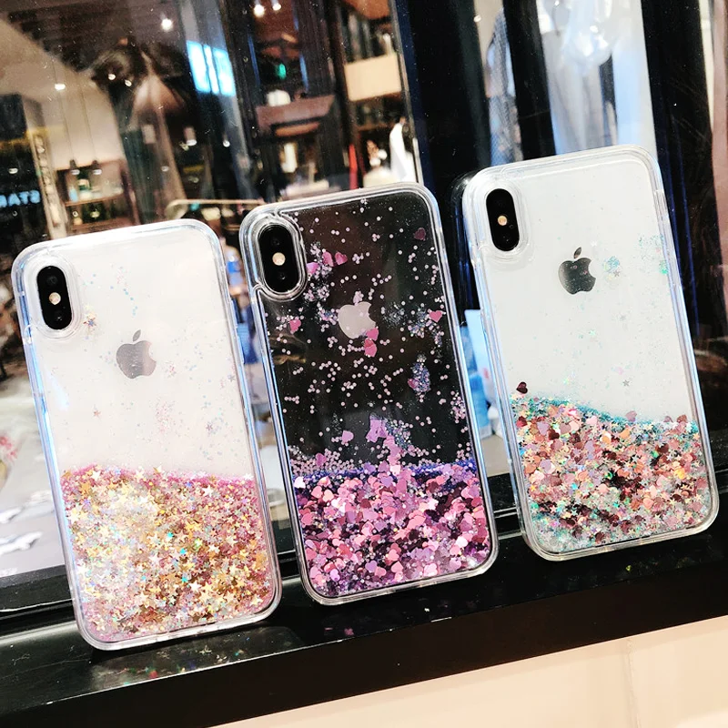 

for Oppo F11 Pro Reno A3 A5 A3S A83 A1 A73 A79 F5 F3 A77 A71 A59 F1S A57 A39 A53 A37 A33 A31 Love Heart Glitter Case