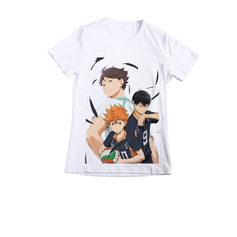 

Haikyuu!! Hinata Syouyou Japan Anime Cosplay Unisex Short Sleeve T-Shirt Tops