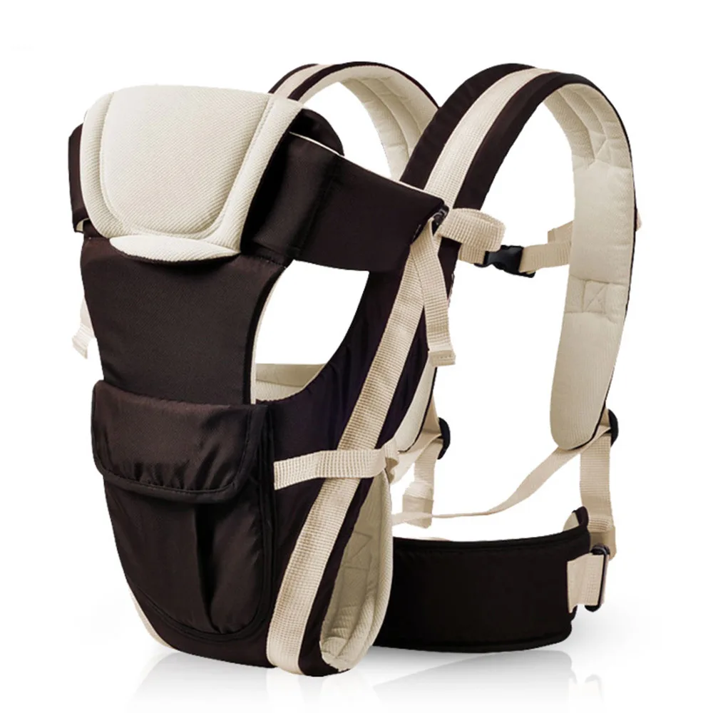 

0-30 Months Breathable Front Facing Baby Carrier 4 In 1 Infant Comfortable Sling Backpack Carrier Pouch Wrap Baby Kangaroo New