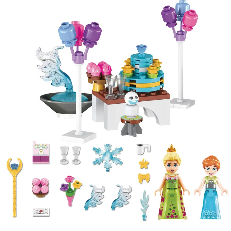 Disney Toys Frozen Elsa Anna Arendelle Castle Celebration Model Building Block Bricks Give Your Children The Best New Year Gifts Disney Toys Frozen Elsa Anna Arendelle Castle Celebration Model Building Block Bricks Give Your Children The Best New Year Gifts