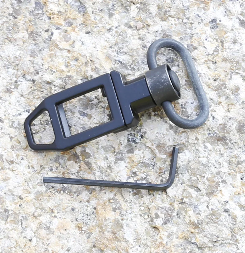 New Quick Release 20mm Rail Tactical Rifle Sling Loop Ambush Low Profile With QD Sling Swivel
