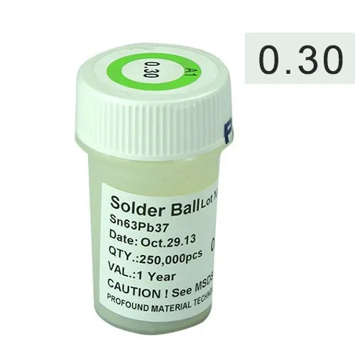 PMTC 250k soldering balls 0.3mm lead solder balls for BGA reballingin