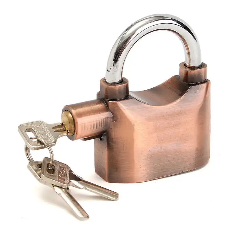 

Waterproof Siren Alarm Padlock Alarm Lock for Motorcycle Bike Bicycle Perfect Security With Alarm Pad locks