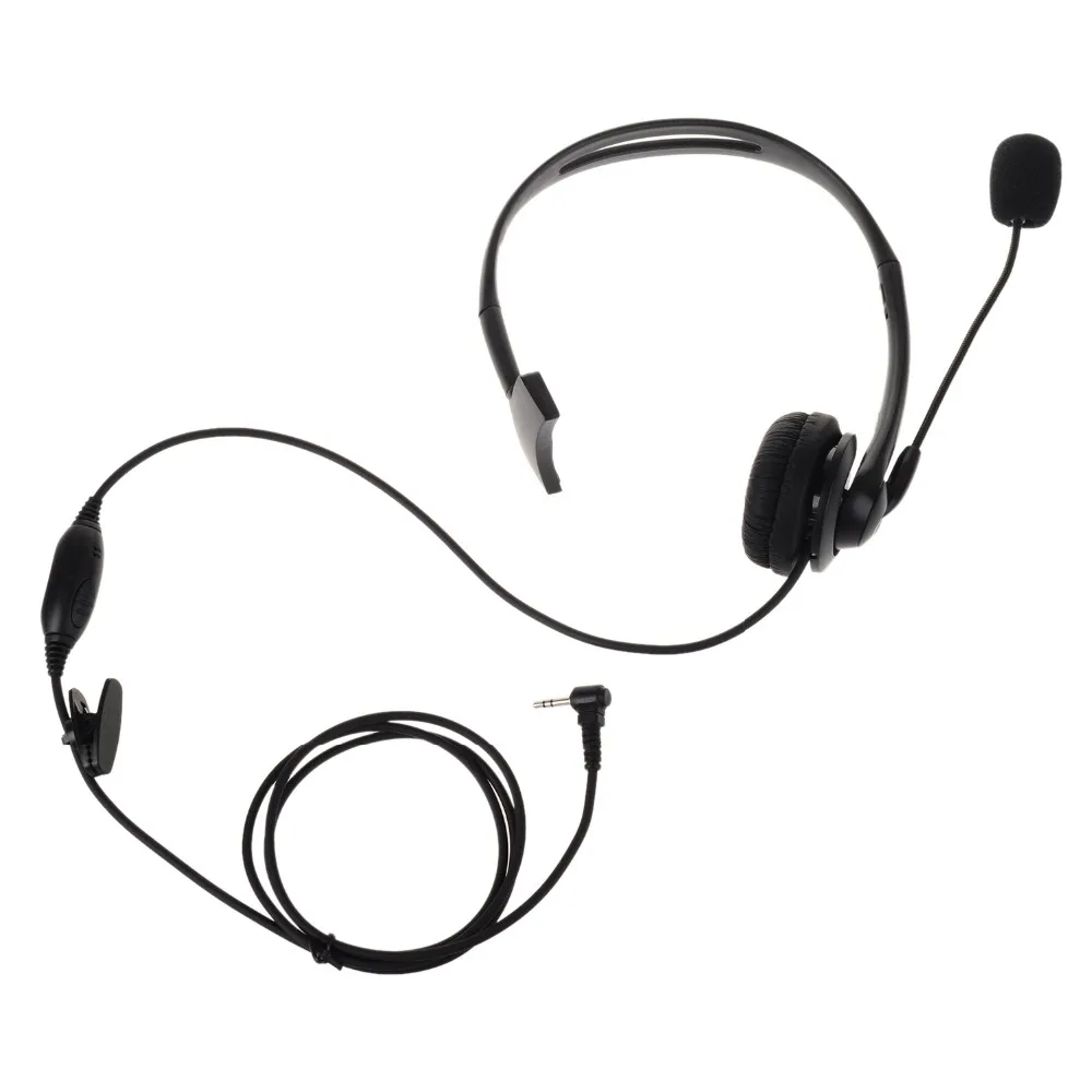 3.5mm Earphone for YEASU VERTEX Walkie Talkie PTT MIC Speaker Earpiece VX-1R VX-2R VX-3R VX-10 FT-60R VX 18 VX-150 VX-160 Radio (1)