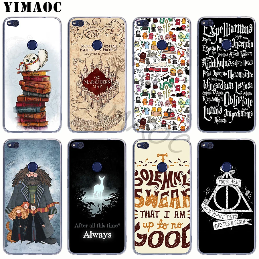 

YIMAOC Harry Potter Marauders Map Soft Silicone Case for Huawei Honor Note 7A Pro 6A 7X 7C 8X 8 8C 9 10 Lite