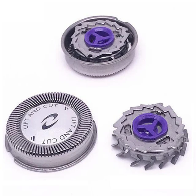 3PCS Electric Shaver Heads HQ3 Replacement for Philips Razor Blade HQ HS HP Series HQ4 HQ55 HQ56 HQ6640 HQ6645 HQ6675 HQ80