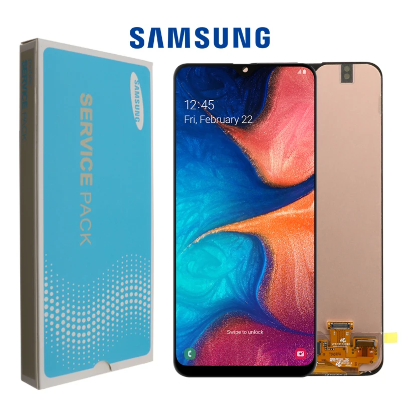 6," ЖК-дисплей для samsung Galaxy A20 A205 SM-A205F, сменный ЖК-экран для samsung A20 A205 A205F