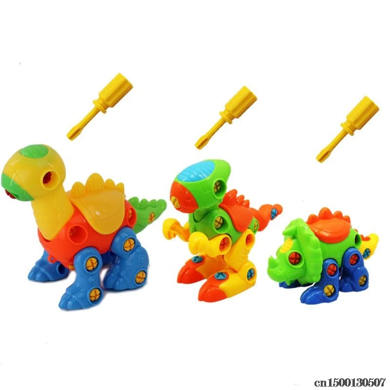 

2019 NewDinosaurTake Apart Toys Puzzle Screwing Construction Engineering STEM Learning Toy Dinosaur Building Construction