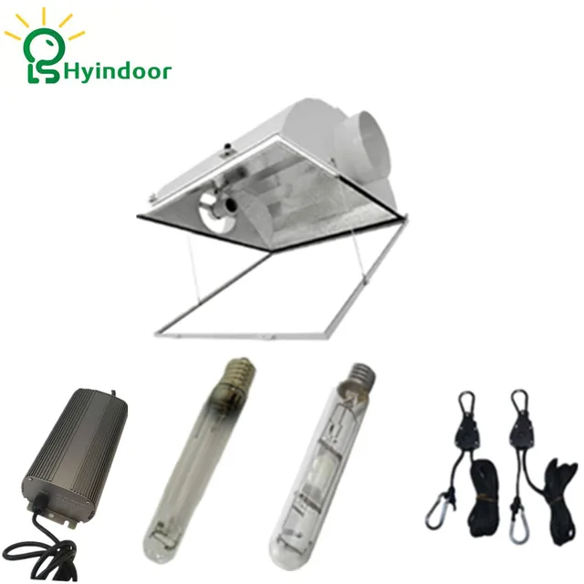 250w 400w 600w 1000w Mh Hps Grow Lights System With Air Cool 250w 400w 600w 1000w Mh Hps Grow Lights System With Air Cool Reflector Lamp Covers Shades