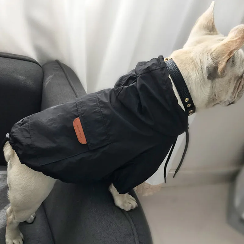 Водонепроницаемая одежда для собак, маленькая куртка для собаки, чихуахуа, дождевик для французского бульдога, щенка, зимняя куртка для собак, костюм для бульдога