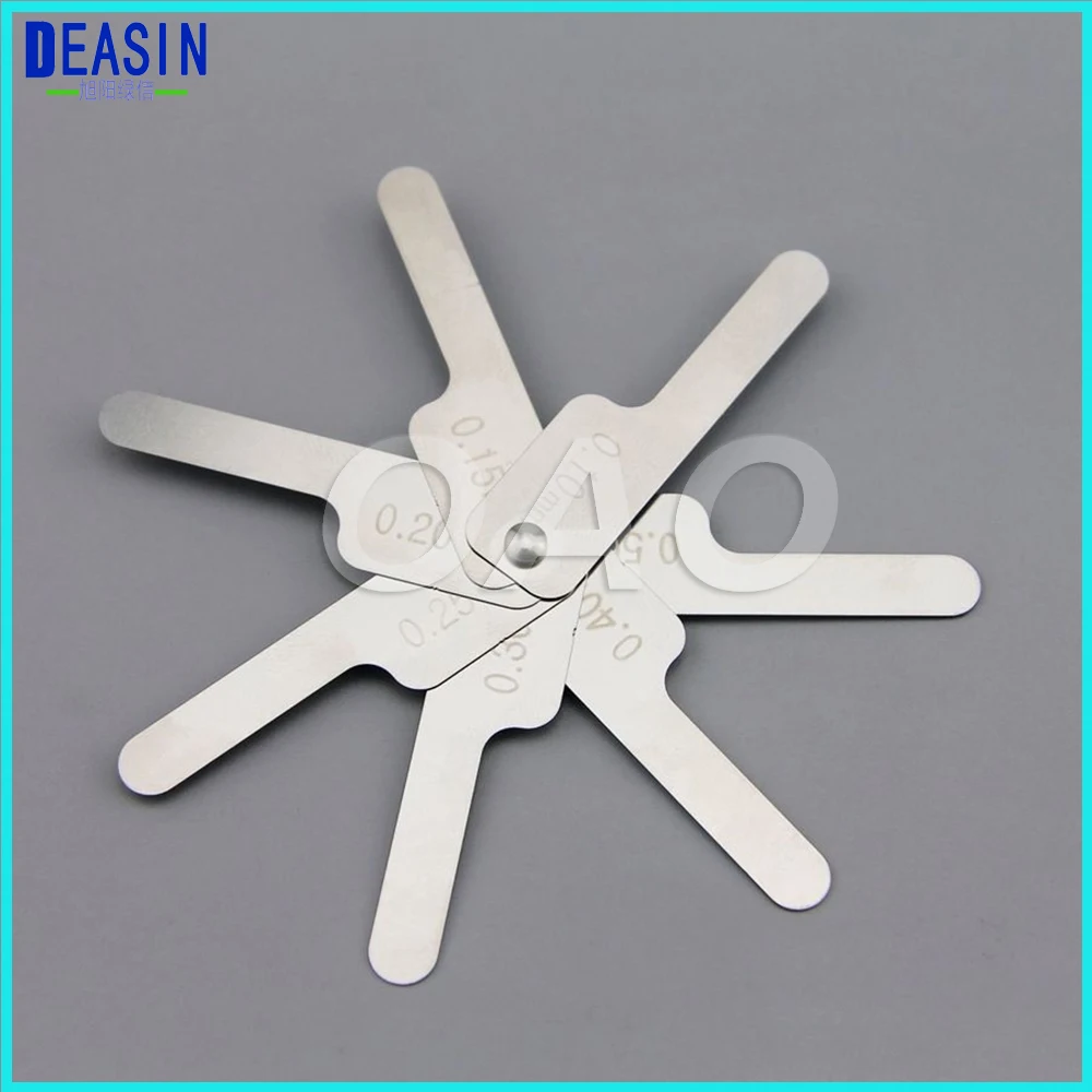 

Dental Interproximal Reduction (IPR) Gauge Measure Tooth Gap Stainless Steel Orthodontic Treatment