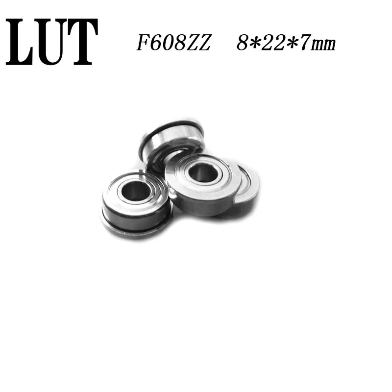 5 шт. металлические фланцевые подшипники F608ZZ F608 ZZ 8*22*7 мм 8x22x7 мм|bearing ball|bearing bearingbearing