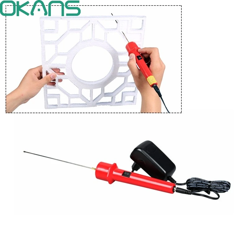 Горячая резка ручка пенополистирол резак 1 шт. 20 см режущий инструмент машина комплект адаптер питания