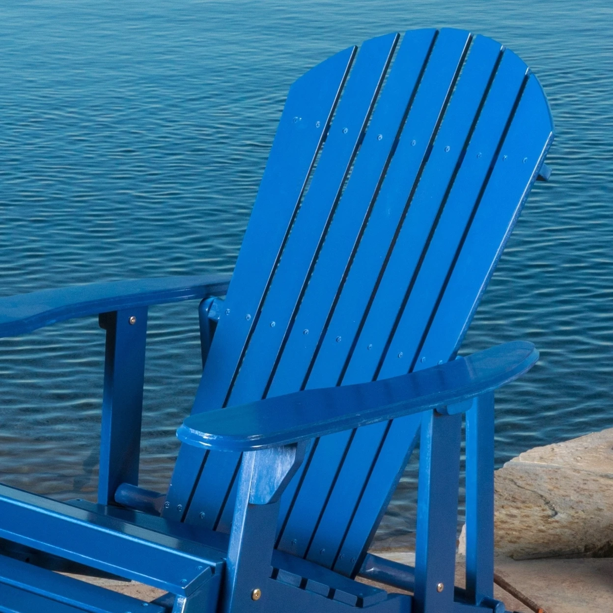 Katherine Outdoor Reclining Wood Adirondack Chair with Footrest (Set of 2) - dup 3 (2)