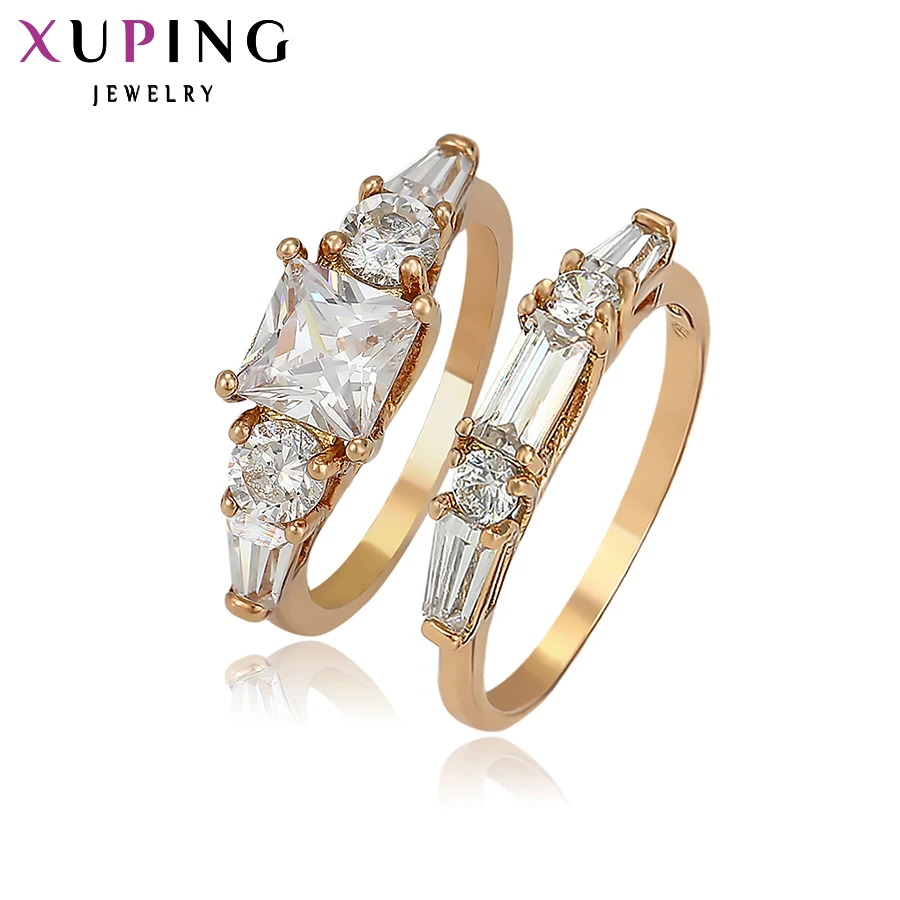 11.11 Xuping Fashion Romantic Ring Top Quality Classical Charming Love's Couple Ring Wholesale Christmas Jewelry S19/39.4-11587