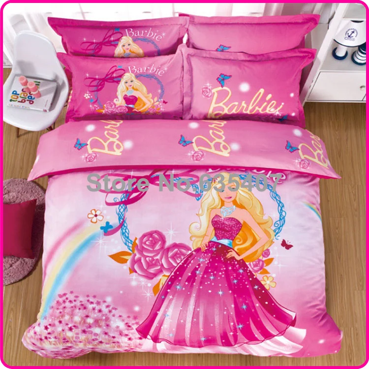 Ems Ups Fedex Tnt Barbie Design Home Bedding Set Quilt Cover Bed