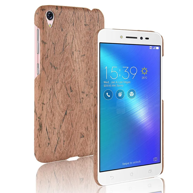 Для Asus Zenfone Live ZB501KL чехол для телефона бампер PC пластик PU кожаный 3 GO деревянные