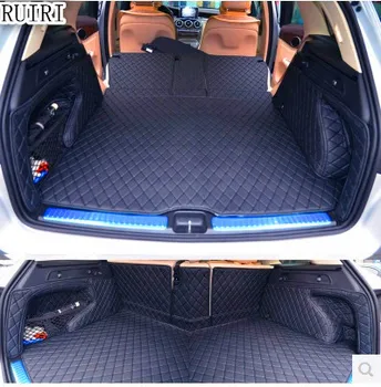

High quality! Special car trunk mats for Mercedes Benz GLC Class 2019-2015 waterproof cargo liner mat boot carpets,Free shipping