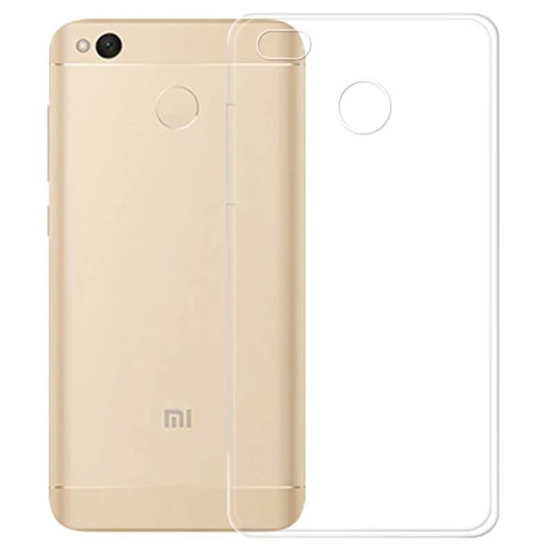 Прозрачный чехол из ТПУ для xiaomi redmi 4x защитный защиты 5 дюймов |