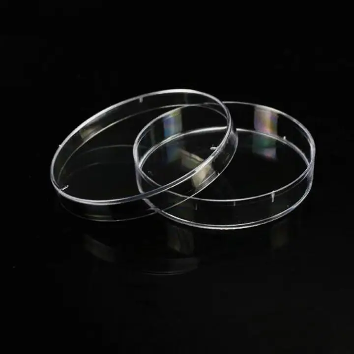 Hot sale 10pcs/lot 60mm plastic petri dish with cover, petri plate