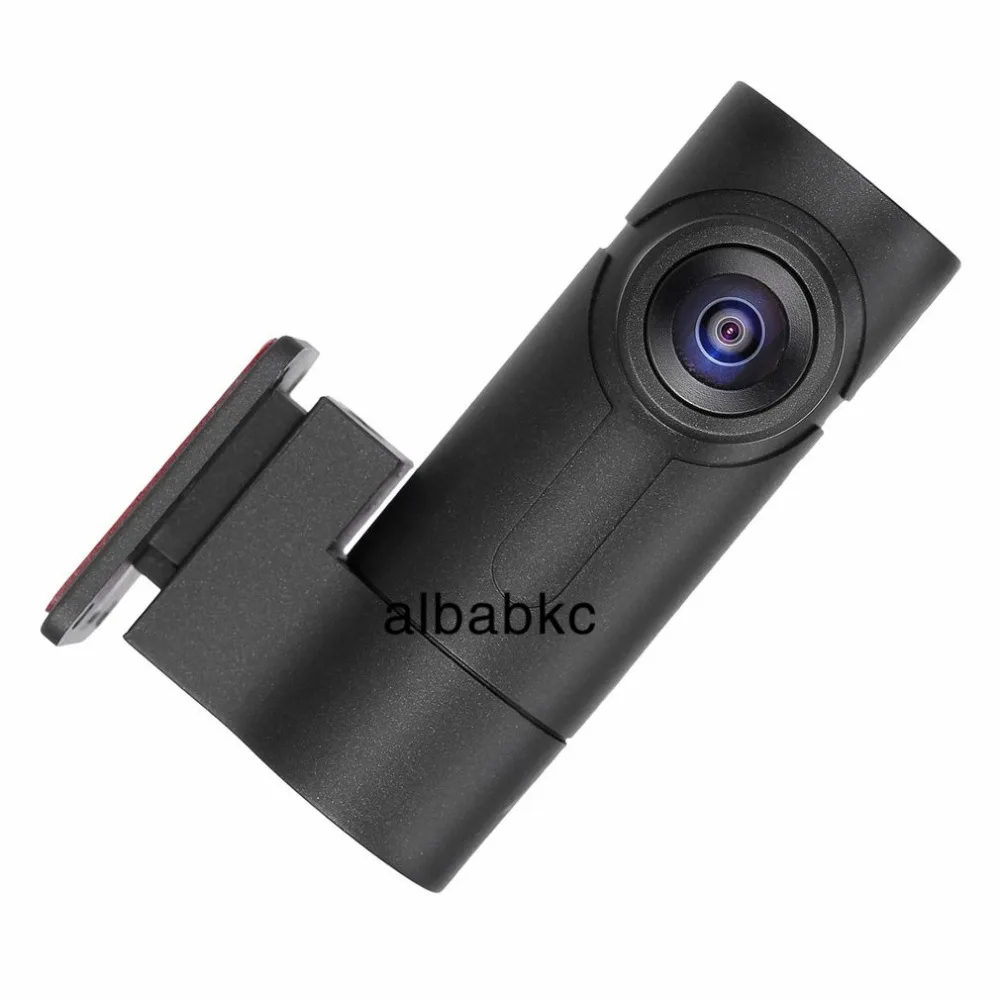 

albkbac Car Single Lens 360 Degree Panorama Driving Recorder 1080P High Definition Mini Tachograph Camera Support Night Vision