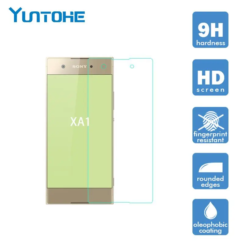 Для sony Xperia XA1 9 H+ Pro 0,3 мм ультратонкий протектор экрана из закаленного стекла для sony XA1 100 шт./партия