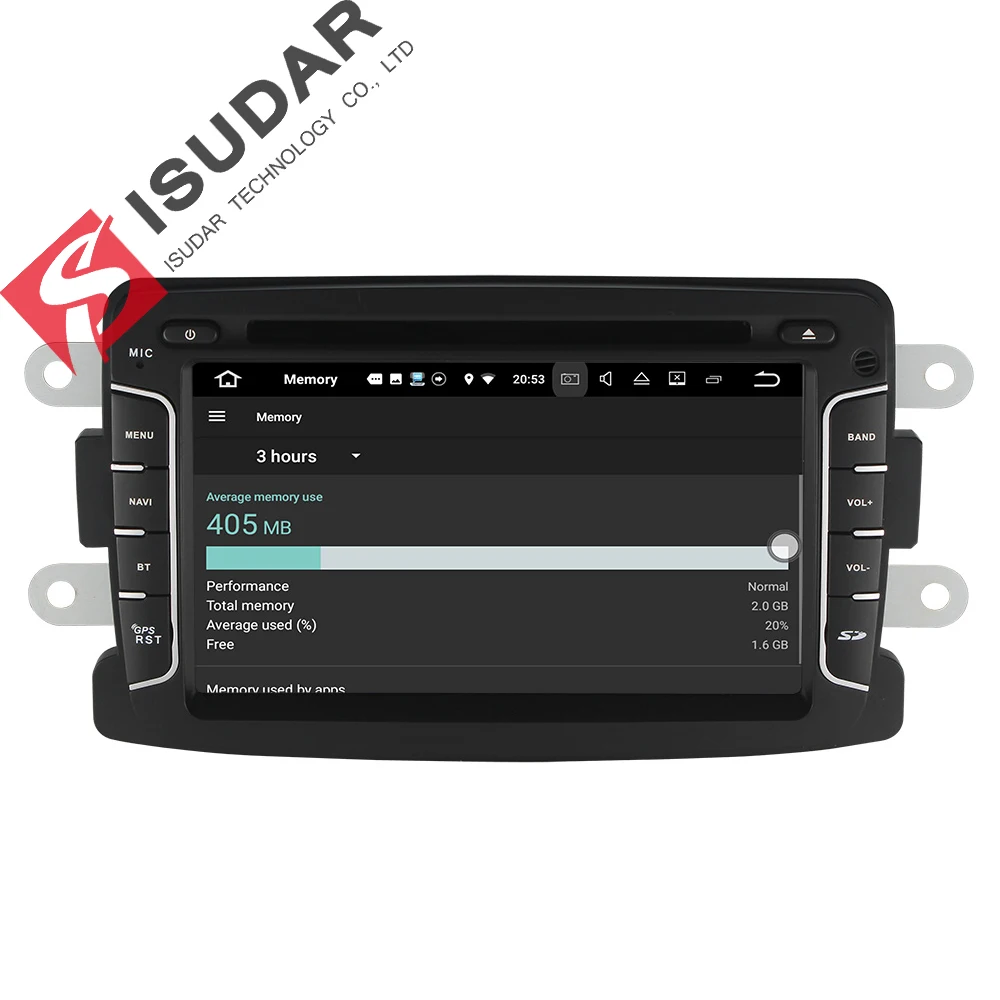 Android 7.1.1 7 Inch Car DVD Player For Dacia/Sandero/Duster/Renault/Captur/Lada/Xray 2 Logan 2 RAM 2G WIFI GPS Navigation Radio