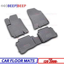 Для hyundai i20 2008-автомобильные коврики для затопления ковры Авто Пол пылезащитный нескользящий Автомобиль Стайлинг украшение интерьера