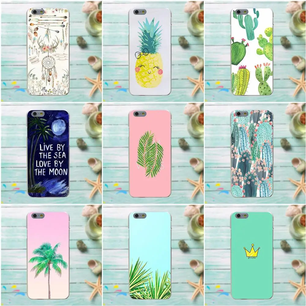 

For Huawei Honor 4C 5A 5C 5X 6 6A 6X 7 7A 7C 7X 8 8C 8S 9 10 10i 20 20i Lite Pro TPU Case Mobile Panda Pour Coque Luxe Cactus