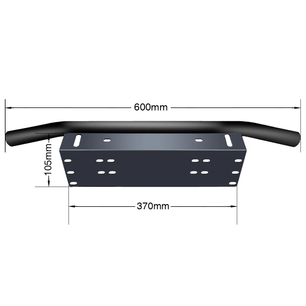 Car Bull Bar Front Bumper License Plate Mounting Bracket Holder Offroad Led Light Bar Universal Style License Plate Stand Car Bull Bar Front Bumper License Plate Mounting Bracket Holder Offroad Led Light Bar Universal Style License Plate Stand