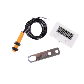 

0-99999 LCD Digital Display Electronic Counter Punch Magnetic Induction Proximity Switch Reciprocating Rotary Counter