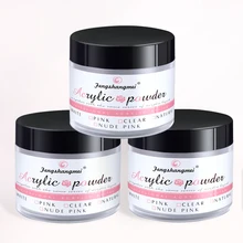 Fengshangmei, 5 цветов, акриловая пудра для дизайна ногтей, жидкая жидкость для хрустального маникюра, цветная скульптурная пудра