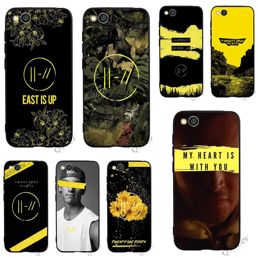 

Hybrid Twenty One Pilots 21 Phone Cover for Xiaomi Mi 8 Lite Case A1 A2 6 F1 Covers