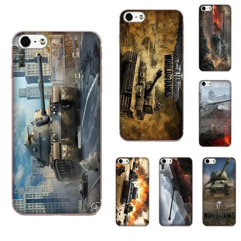 Conqueror World Of Tanks для Apple iPhone 4 4S 5 5C 5S SE 6 6S 7 8 Plus X XS Max XR роскошный высокий протектор на
