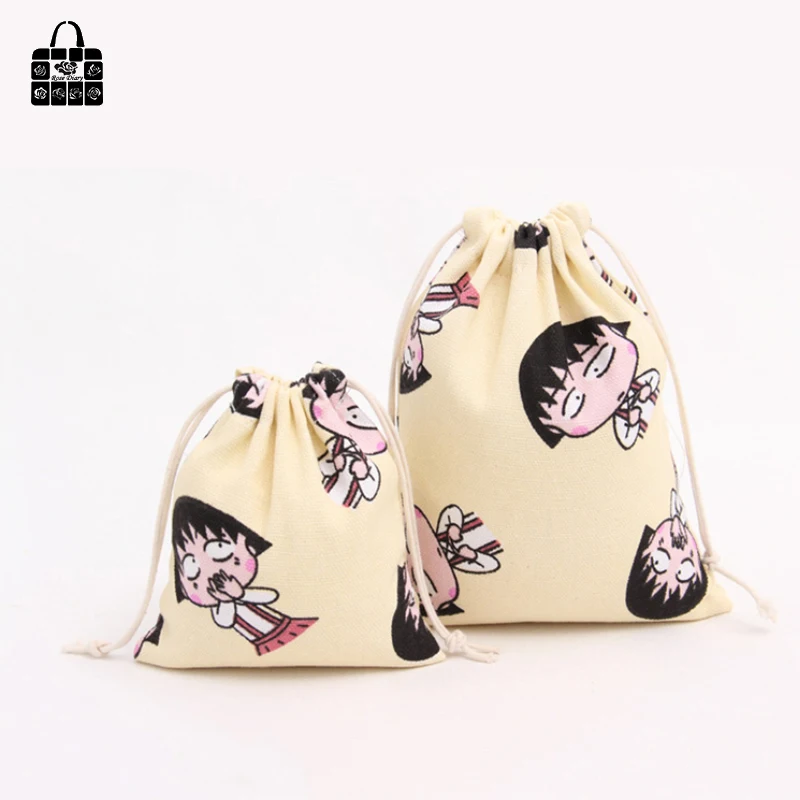 RoseDiary Animated Cartoon 100 Cotton Bunch Pocket Portable Travel Accessorie Clothing Organizers Bag Toy Storage Bag Cute Purse RoseDiary Animated Cartoon 100 Cotton Bunch Pocket Portable Travel Accessorie Clothing Organizers Bag Toy Storage Bag Cute Purse