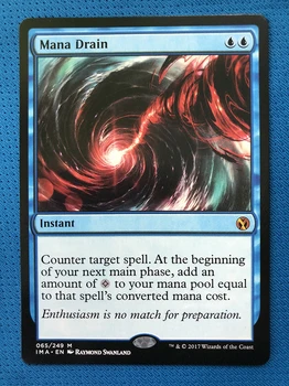 

Mana Drain IMA Hologram magician ProxyKing 8.0 VIP the proxy cards to gathering every single mg card.