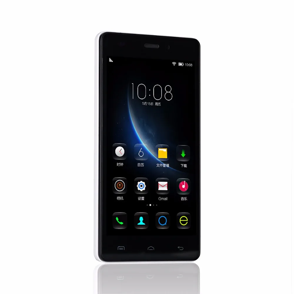 Original DOOGEE X5 teléfonos móviles 5,0 InchHD 1 GB RAM + 8 GB ROM Android 5,1 Dual SIM MT6580 Quad Core 1,0 GHz 2400 mAh WCDMA WIFI