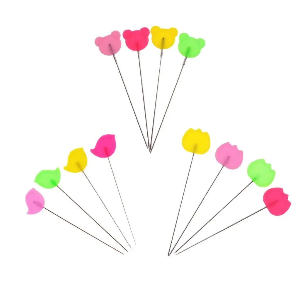 Box Patchwork Pins Straight Pins DIY Craft Quilting Tool Sewing Accessories Bird Knitting for Dressmaking Garment Clothes Jeans